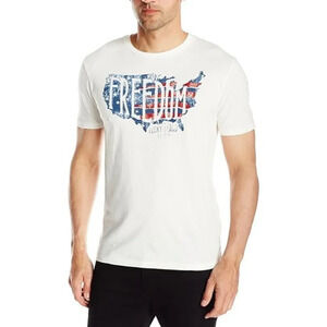 Lucky Brand "Freedom" Graphic Tee Size Medium‎